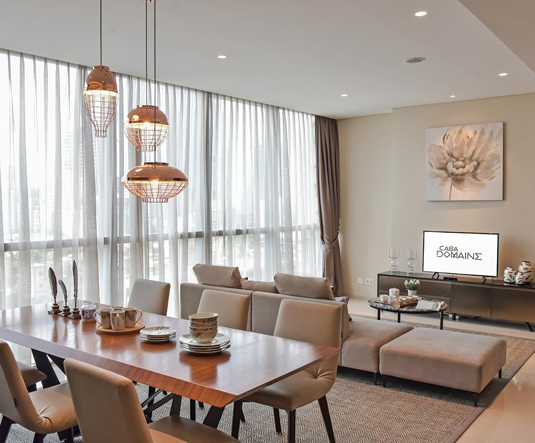 3 Bedroom, Type A & C Living & Dining Room