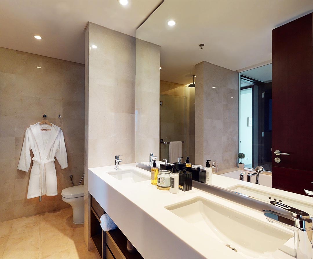 3 Bedroom, Type A & C Bathrooms